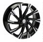 Легковой диск Khomen Wheels KHW1901 7,5x19 5x112 ET43 57,1 Black-FP